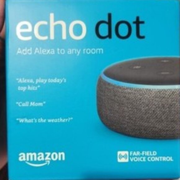 Amazon Echo Dot (3rd Generation) Smart Speaker - Charcoal - Picture 1 of 4